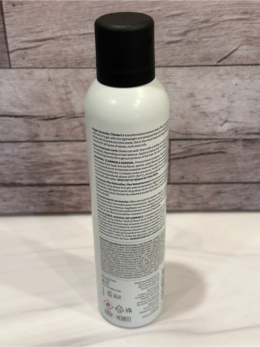 Curlsmith Invincible Volume Mousse Moisturizing Gel To Mousse Styling Foam 6.8oz